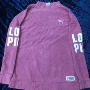 Pink crewneck